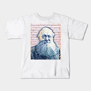 Peter Kropotkin Portrait | Peter Kropotkin Artwork 9 Kids T-Shirt